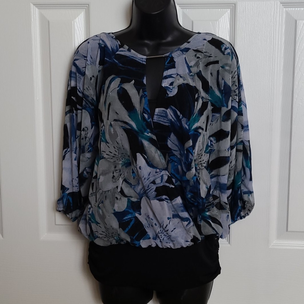 J Lo Blouse w/ adjustable strap liner